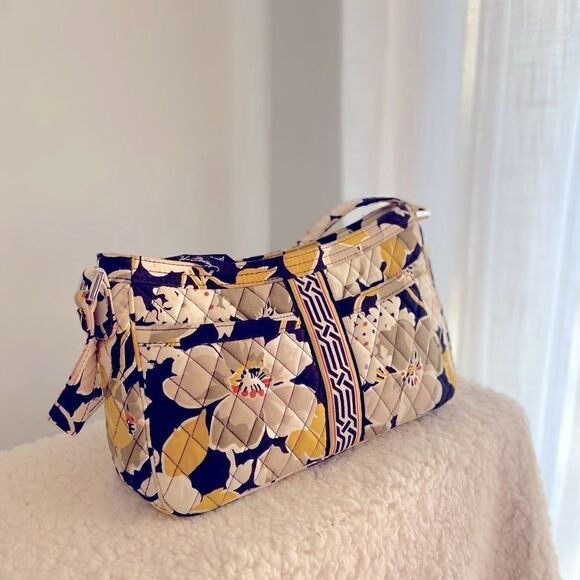 VERA BRADLEY DOGWOOD Handbag Purse Shoulder Bag - Picture 1 of 13
